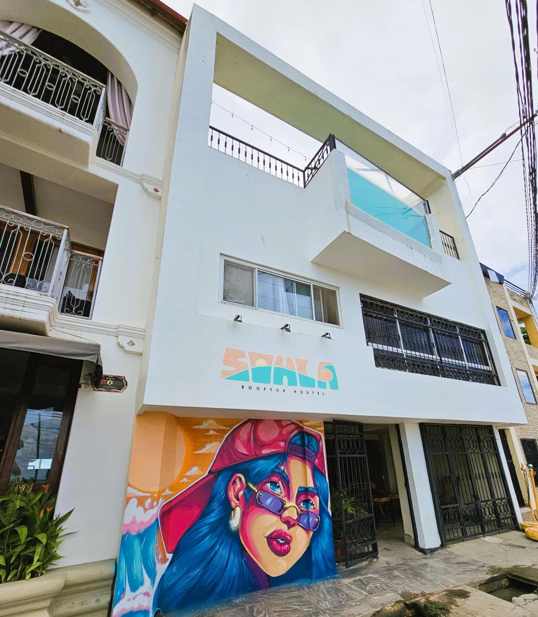 Sohla Rooftop Hostel Сан-Хуан-дель-Сур Экстерьер фото